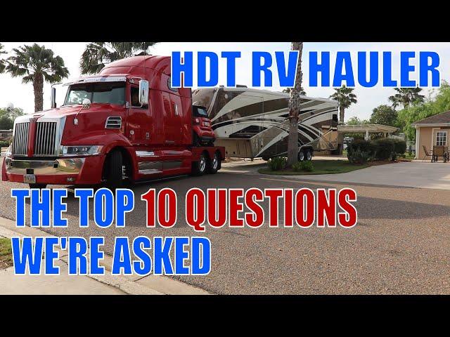 Top 10 Questions About Converting a HDT into a RV Hauler! // Full Time RV Living