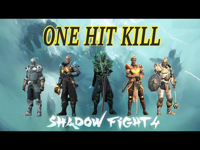 Shadow Fight 4 Big Damage to All Bosses