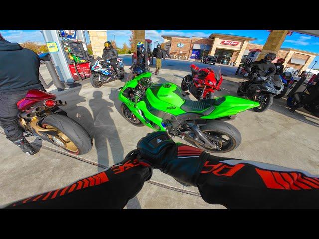 $45,000 KAWASAKI ZX10RR FULL THROTTLE | DESTROYS EVERYBODY