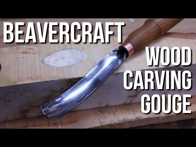 BeaverCraft Wood Carving Spoon Gouge Chisel 7L/22