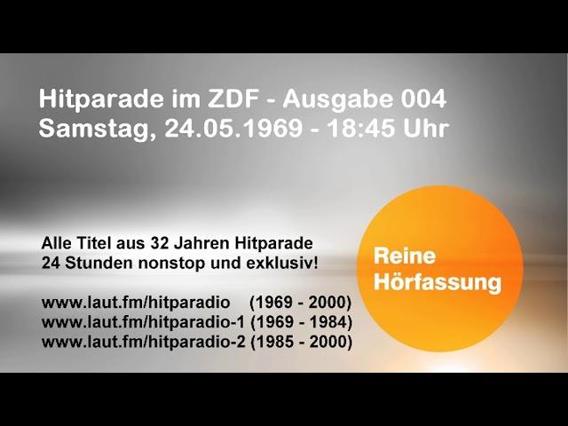 ZDF-Hitparade Ausgabe 004 - 24.05.1969 (Reine Hörfassung)