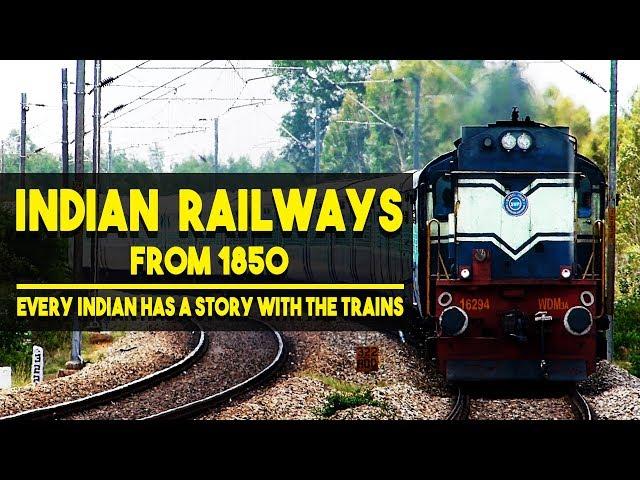 Indian Railways From 1850 | Complete history in 3 minutes or less | Short documentary