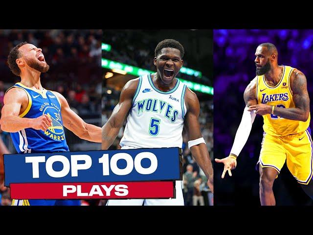 The Top 100 Plays of the 2024 NBA Season 