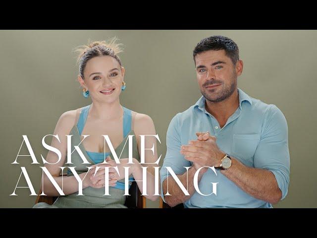 Zac Efron & Joey King Reveal Their First Impressions of Each Other | Ask Me Anything | ELLE