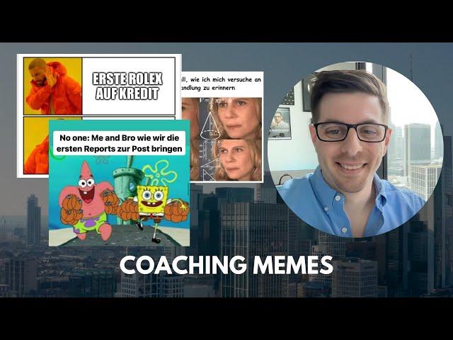 Chris reagiert auf eure Coaching & Agenturenmarkt Memes