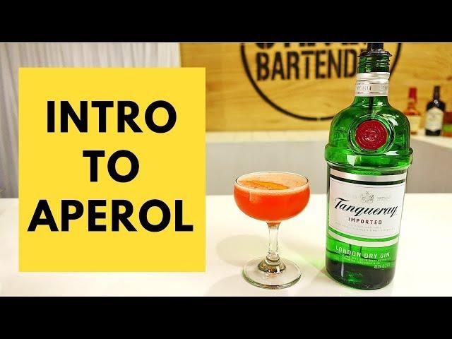 Intro to Aperol Cocktail Recipe by Audrey Saunders, Pegu Club