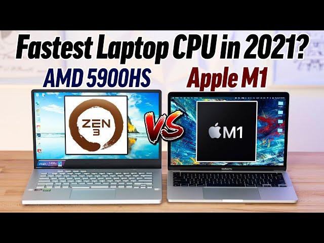 Apple M1 vs AMD 5900HS + RTX 3060: FINALLY an M1 Killer?