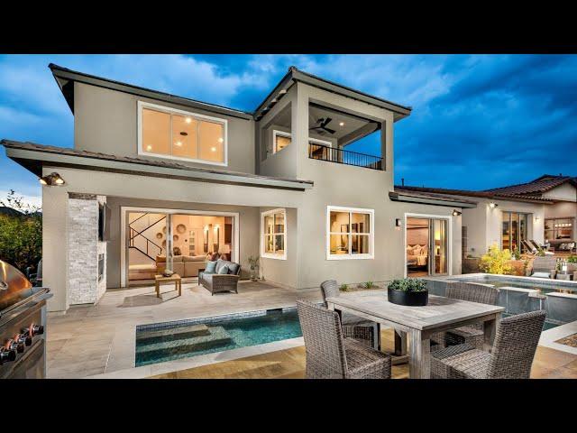 Modern Toll Brothers Model Home For Sale in Las Vegas | Acadia Ridge in Summerlin