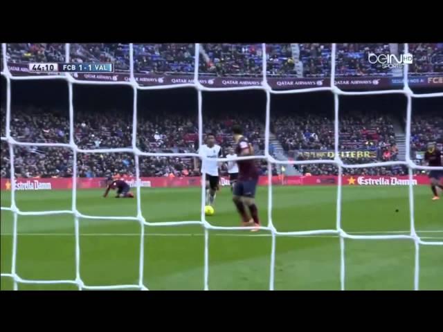 Barcelona - Valencia Highlights HD 01.02.2014