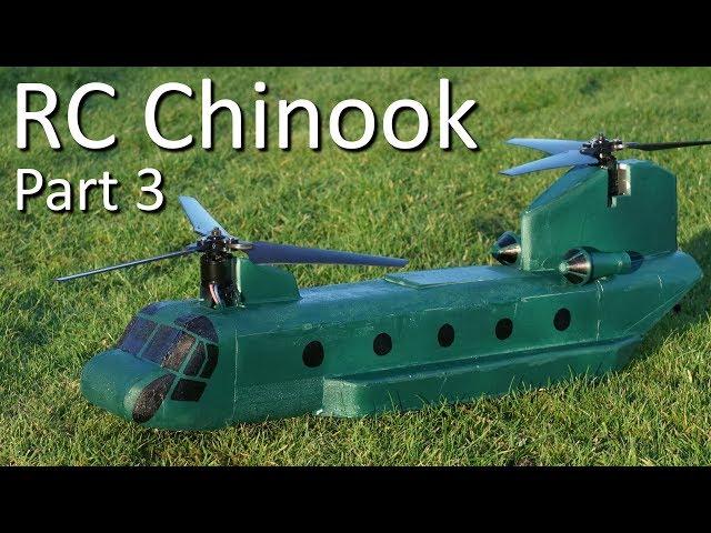 RC Chinook Bicopter - Part 3