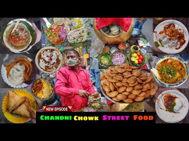 Rajesh Chole Kulche, Desi Ghee Jalebi, Samosa, Kalmi Vada, Dahi Bhalla & More || Delhi Street Food