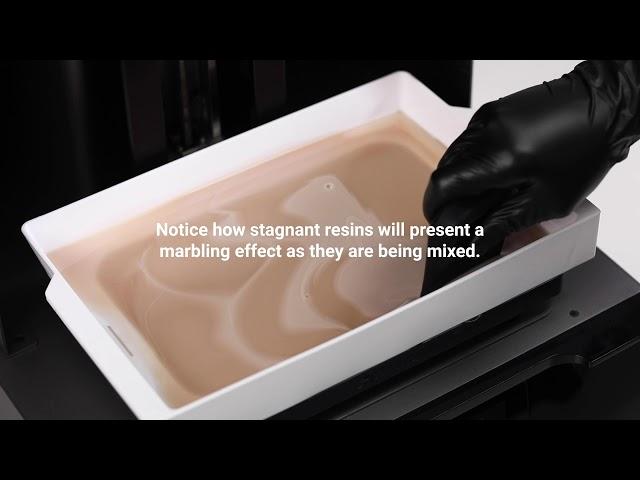 Mixing Resin - SprintRay Pro 3D Printer