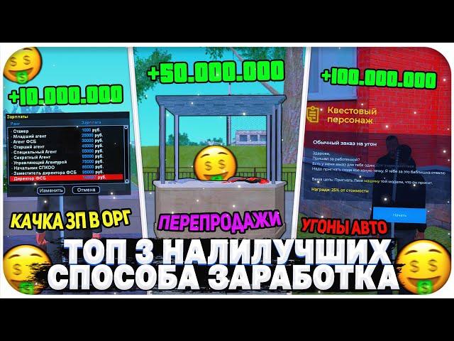 ТОП 3 НАИЛУЧШИХ СПОСОБА ЗАРАБОТКА НА NAMALSK RP