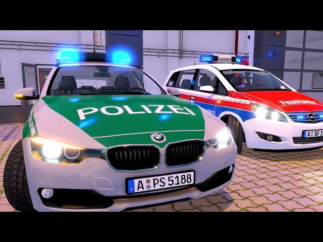 Emergency Call 112 Sim - Police Officer on Duty! 4K