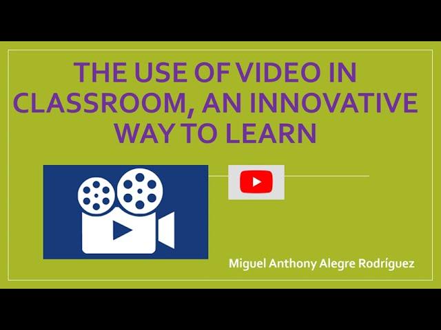 Learning through video