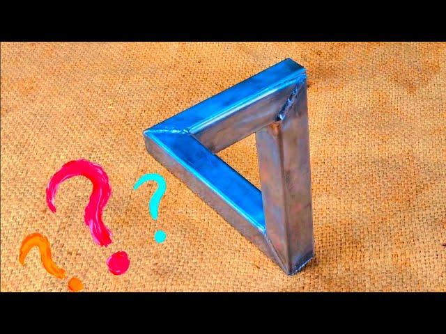 only a few people know about how to weld impossible triangles?