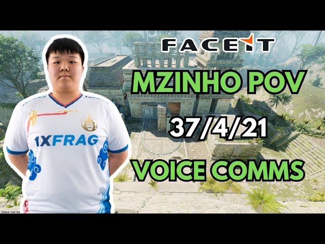 Mzinho POV w/Bart4k + VOICE COMMS (37/4/21) CS2 FACEIT December 21st 2024