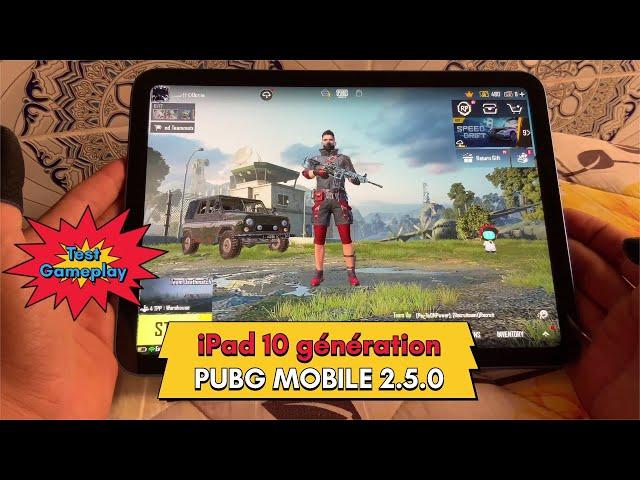 iPad 10th generation 2022 Test Gameplay Pubg Mobile HDR+EXTREME 60FPS