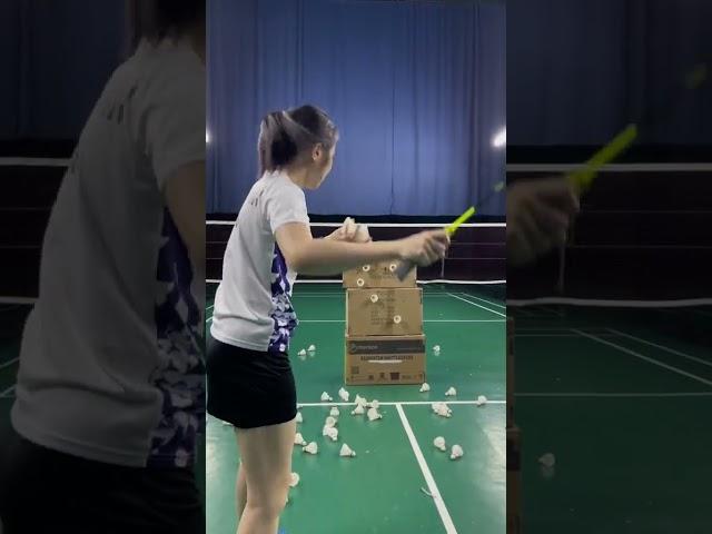 Amazing badminton skills  Respect #shorts #badminton