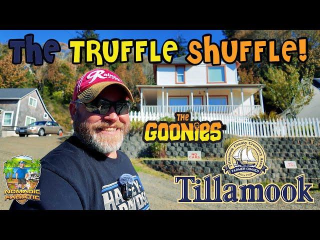 Flying Back, Astoria's GOONIES House, Tillamook Cheese & Oregon