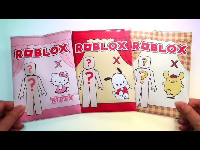 [Paper Diy] Roblox Sanrio Outfits Blind Bag