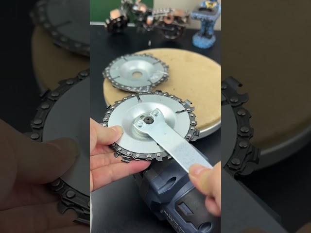 Transform Your Angle Grinder with This Multifunctional Chain Disc