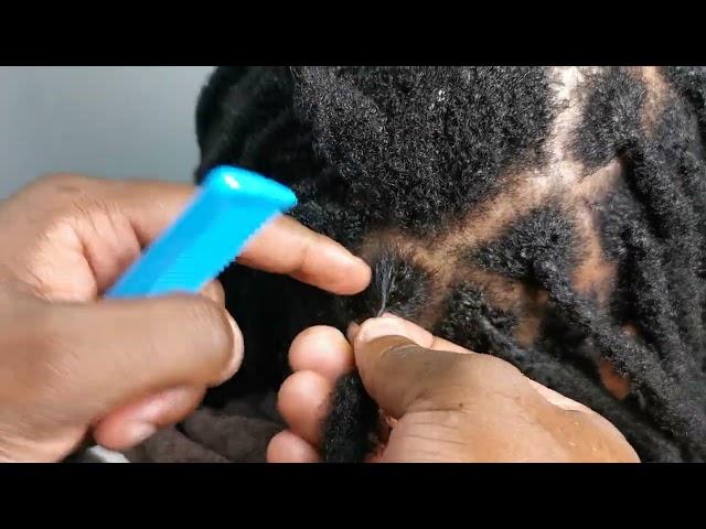 Stop pulling the locs!!!!