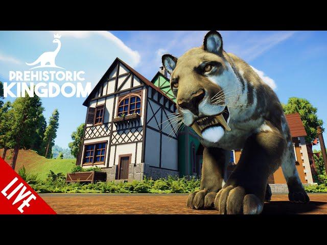  When You Have A Smilodon As A Pet... | Prehistoric Kingdom build