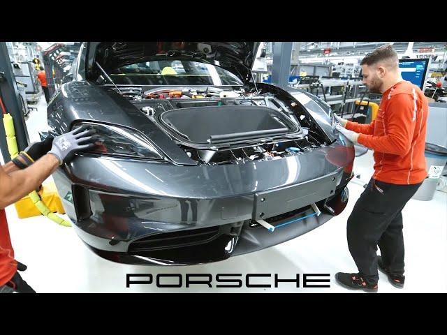 2025 Porsche Taycan Production in Germany