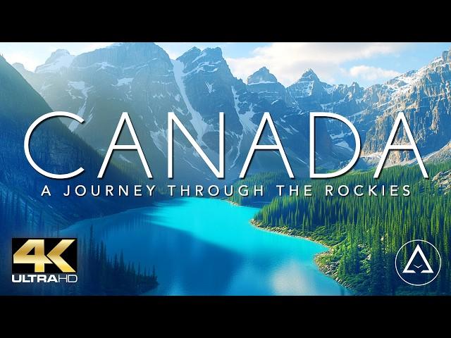 CANADA - ALBERTA IN 4K DRONE FOOTAGE (ULTRA HD) - Rocky Mountains UHD