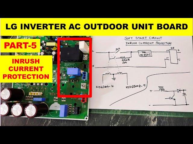 {972E} Inrush current protection in Inverter AC board