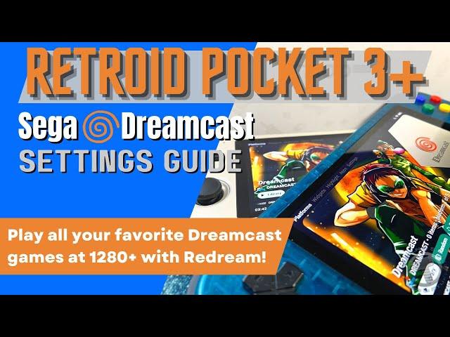 Retroid Pocket 3+ Dreamcast Settings Guide & Gameplay | Redream | Android | Emulation | Retro Gaming