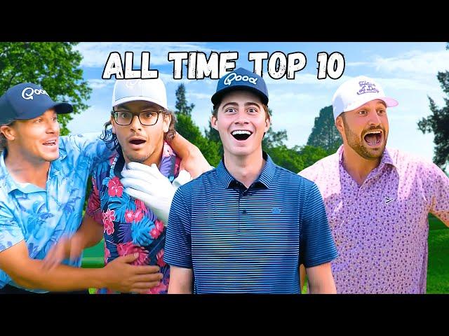 The Greatest Shots In Youtube Golf History | Updated