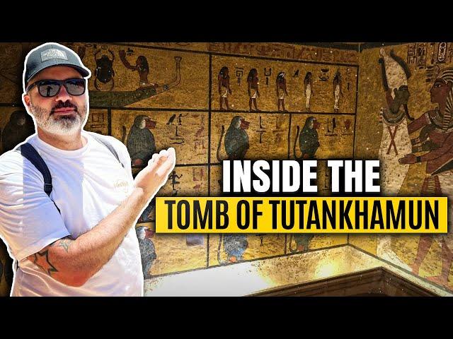 (INSIDE) The Tomb of Tutankhamun, Valley of the Kings Tour!!