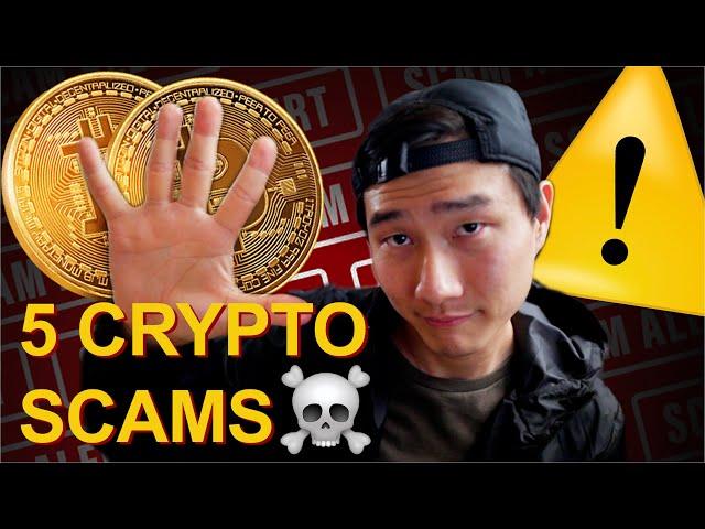  AVOID THESE 5 CRYPTO SCAMS!!!