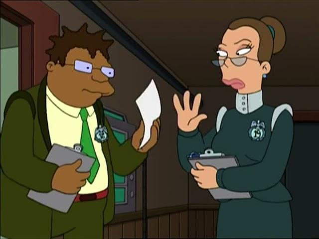 Bureaucrat Greetings Futurama