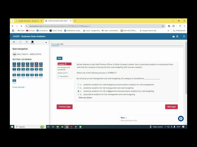 BUSINESS DATA ANALYSIS(BDA) ||NOV 2024 MOCK PART 1|| NAVIGATING THROUGH THE DASHBOARD