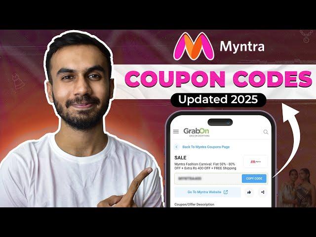 Myntra Coupon Code Today 2025 | Myntra Coupon Codes