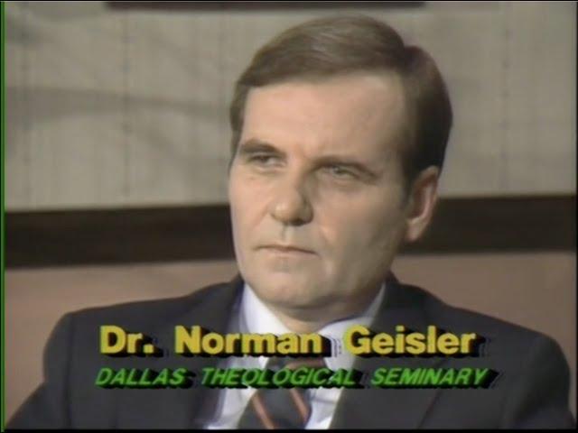 IF God Can Destroy Evil, WHY Doesn't He? | Dr. Norm Geisler debates Rabbi Harold Kushner