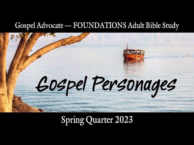 "Gospel Personages" David Mayes