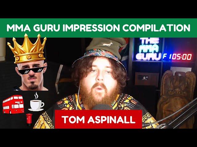 THE MMA GURU UFC Fighter Tom Aspinall Impression Compilation