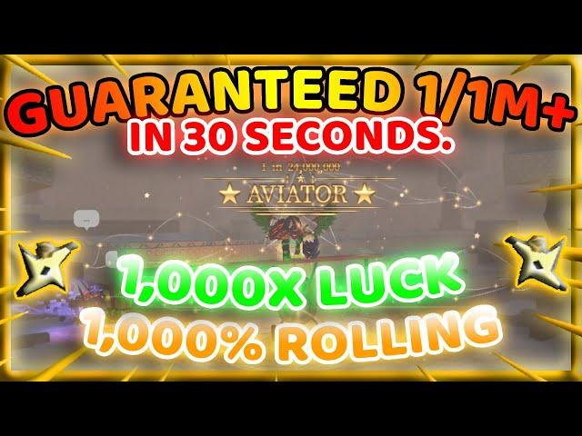 THIS BROKEN BUG GIVES 1000X LUCK PER ROLL IN SOL'S RNG EON 1!!!