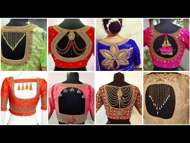 Boutique Style Blouse Design/Blouse Back Design/Blouse Designs New Model/New Blouse Design/Blouse