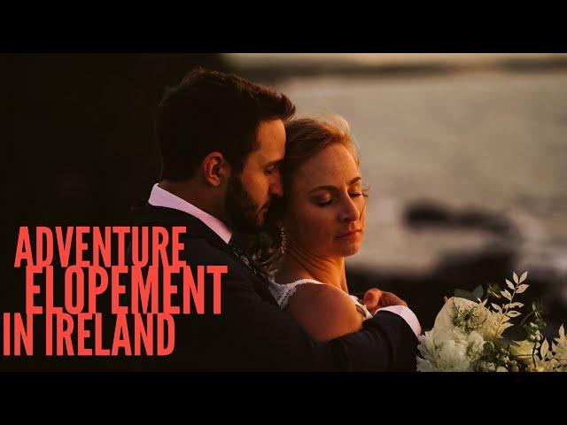 Adventure elopement at Kinbane Castle in Northern Ireland | Elopement Video (Trailer)