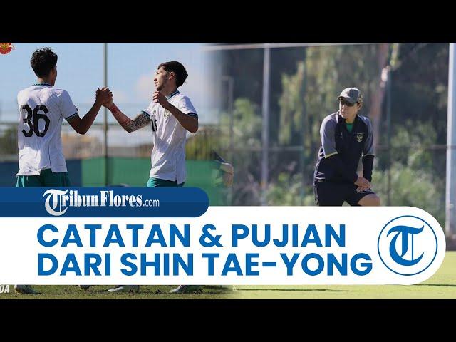 Pelatih Timnas U-20 Shin Tae-yong Beri Pujian dan Catatan untuk Rafael Struick & Zico Soree