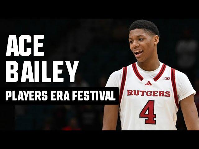 Ace Bailey 2024 Players Era Festival highlights for Rutgers