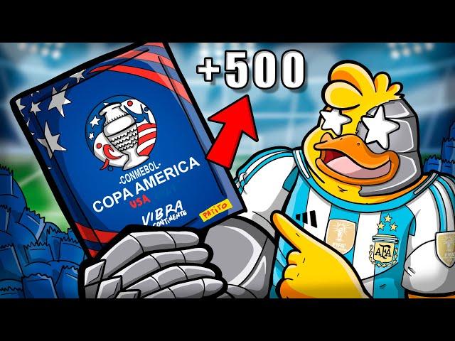 ARGENTINA es CAMPEÓN y por eso ABRO +500 SOBRES de la COPA AMÉRICA 2024