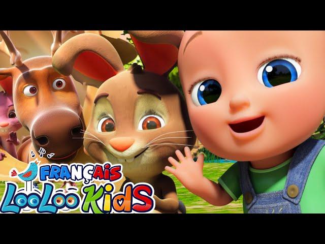 Dans sa maison un grand cerf - Chansons Pour Les Petit - Comptines Bébé - LooLoo Kids Français