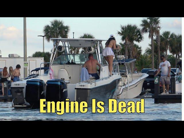 Captain Has A Tough Time Docking | Miami Boat Ramps | 79th Street | Wavy Boats | Broncos Guru