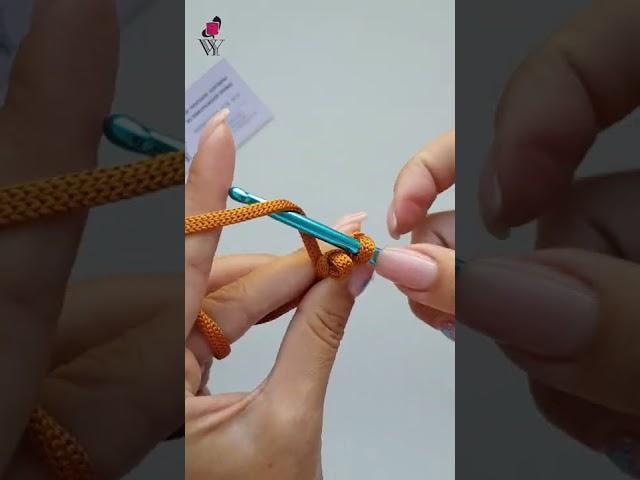 Шнур крючком Легко и красиво#вязаниекрючком #шнуркрючком